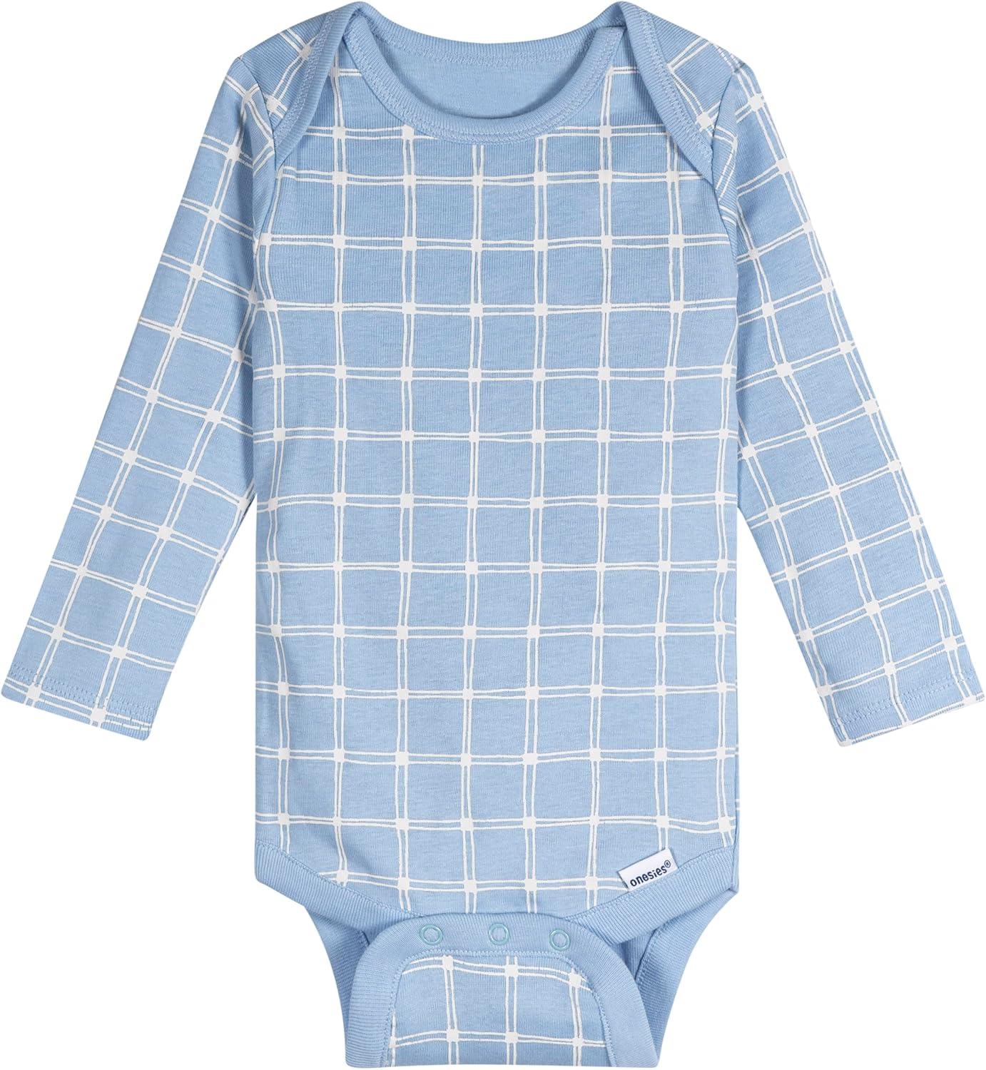 imageOnesies Brand Unisex Baby 6Pack Long Sleeve BodysuitsPears