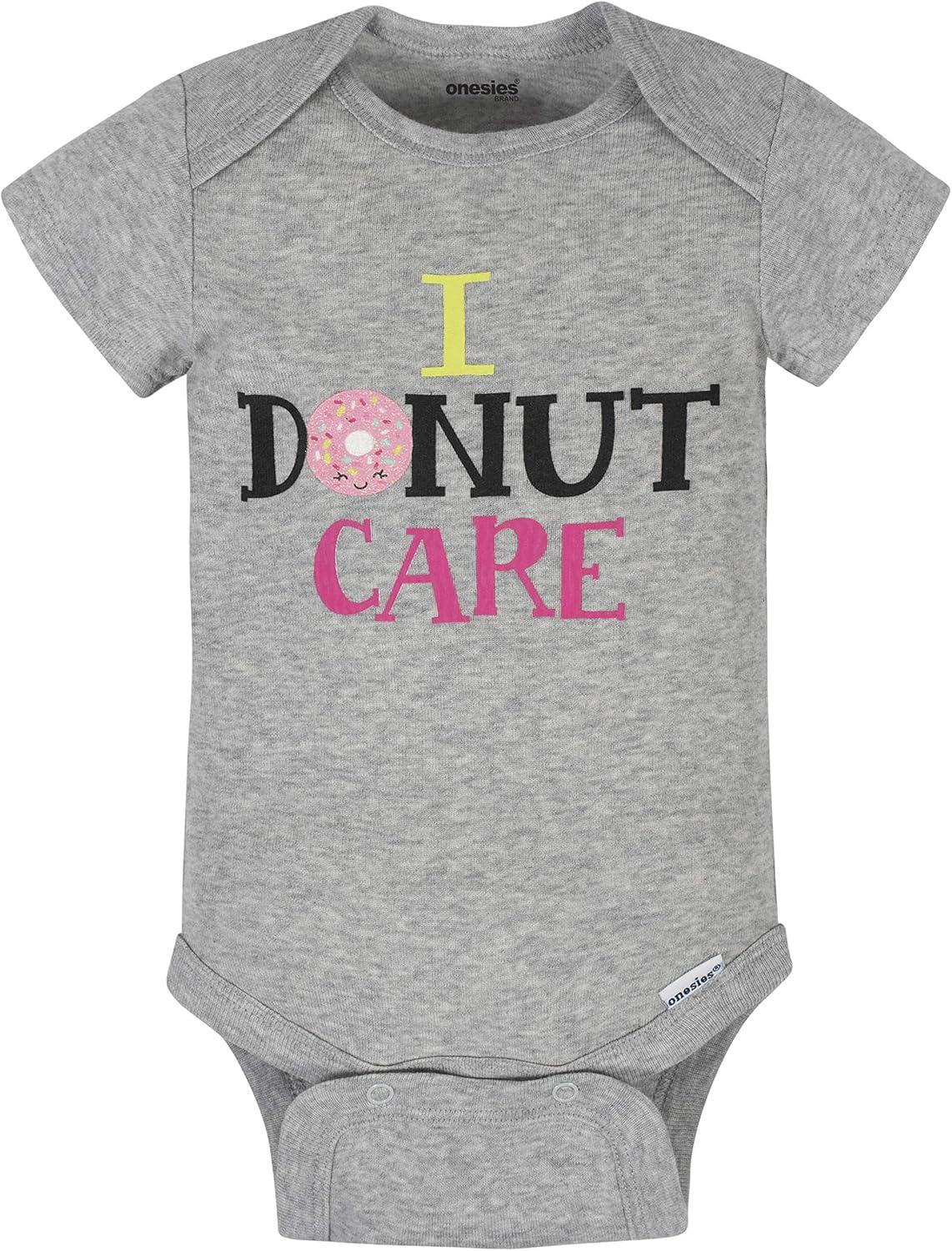 imageOnesies Brand babygirls 8pack Short Sleeve Mix amp Match BodysuitsPink Sweet Treats