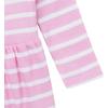 Onesies Brand, Baby Girls Long Sleeve Bodysuit Dress(Purple Heart)