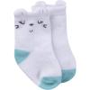 Onesies Brand Unisex Baby 12-pair Bootie Socks(Cat Crew Socks)
