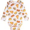 Onesies Brand, Unisex Baby, 6-Pack Long Sleeve Bodysuits(Food)