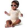 Onesies Brand, Unisex Baby, 6-Pack Long Sleeve Bodysuits(Giraffes)