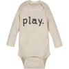 Onesies Brand, Unisex Baby, 6-Pack Long Sleeve Bodysuits(Neutral Grey)