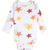 Onesies Brand, Unisex Baby, 6-Pack Long Sleeve Bodysuits(Pretzels)
