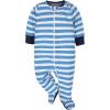 Onesies Brand baby-boys 4-pack Sleep ‘N Play Footies(Blue Dino)