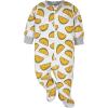 Onesies Brand baby-boys 4-pack Sleep ‘N Play Footies(Gold Hungry)