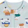 Onesies Brand baby-boys 4-pack Sleep ‘N Play Footies(Snack Bar)