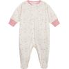 Onesies Brand baby-girls 4-pack Sleep ‘N Play Footies Multi Pack(Bunny Pink)