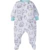 Onesies Brand baby-girls 4-pack Sleep ‘N Play Footies Multi Pack(Cats)