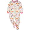 Onesies Brand baby-girls 4-pack Sleep ‘N Play Footies Multi Pack(Fox)