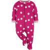 Onesies Brand baby-girls 4-pack Sleep ‘N Play Footies Multi Pack(Fox)