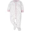 Onesies Brand baby-girls 4-pack Sleep ‘N Play Footies Multi Pack(Pink Sweet Treats)