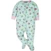 Onesies Brand baby-girls 4-pack Sleep ‘N Play Footies Multi Pack(Pink Sweet Treats)