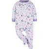 Onesies Brand baby-girls 4-pack Sleep ‘N Play Footies Multi Pack(Rainbows)