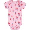 Onesies Brand baby-girls 8-pack Short Sleeve Mix & Match Bodysuits(Berry Happy)