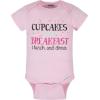 Onesies Brand baby-girls 8-pack Short Sleeve Mix & Match Bodysuits(Pink Sweet Treats)