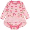imageOnesies Brand Baby Girls Long Sleeve Bodysuit DressPink Tulips
