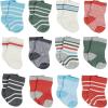 Onesies Brand Unisex Baby 12-pair Bootie Socks(Bear)