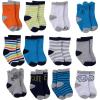 Onesies Brand Unisex Baby 12-pair Bootie Socks(Dog Crew Socks)