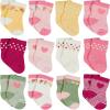 Onesies Brand Unisex Baby 12-pair Bootie Socks(Fox)