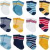 Onesies Brand Unisex Baby 12-pair Bootie Socks(Truck)