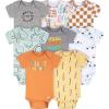 Onesies Brand baby-boys 8-pack Short Sleeve Mix & Match Bodysuits(Hello Friends)