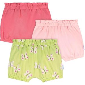 Onesies Brand Baby Girls’ 3-Pack Bubble Shorts(Butterflies)
