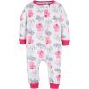 Onesies Brand Baby Girls’ 3-pack Snug Fit One-piece Cotton Pajamas(Dots & Kitties)