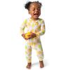 Onesies Brand Baby Girls’ 3-pack Snug Fit One-piece Cotton Pajamas(Lemons)