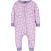 Onesies Brand Baby Girls’ 3-pack Snug Fit One-piece Cotton Pajamas(Rainbows)