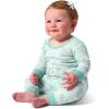 Onesies Brand Baby Girls’ Snug Fit 4-piece Pajama Set(Flowers)
