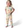 Onesies Brand Baby Girls’ Snug Fit 4-piece Pajama Set(Flowers)
