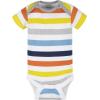 Onesies Brand Unisex Baby 3 Outfit Bundle Mix Match Newborn to 12m Pants Set(Blue Dog Stripe)
