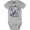 Onesies Brand Unisex Baby 3 Outfit Bundle Mix Match Newborn to 12m Pants Set(Blue Dog Stripe)