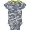Onesies Brand Unisex Baby 3 Outfit Bundle Mix Match Newborn to 12m Pants Set(Grey Green Camo Dino)