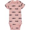 Onesies Brand Unisex Baby 3 Outfit Bundle Mix Match Newborn to 12m Pants Set(Pink Bunny Print)