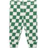 Onesies Brand Unisex-Baby 3-Pack Active Pants(Green Checkers)