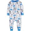Onesies Brand baby-boys 3-pack Snug Fit One-piece Cotton Pajamas(Stripes & Doggies)