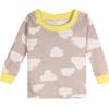 Onesies Brand baby-boys Unisex Baby Snug Fit 4-piece Pajama Set(Clouds)