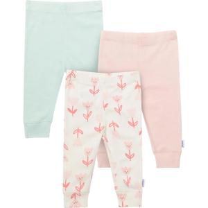 Onesies Brand Unisex-Baby 3-Pack Active Pants(Flowers)