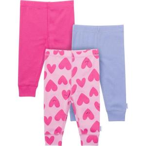 Onesies Brand Unisex-Baby 3-Pack Active Pants(Hearts)