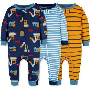Onesies Brand baby-boys 3-pack Snug Fit One-piece Cotton Pajamas(Truck)