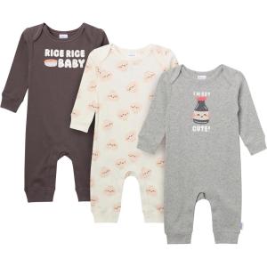 Onesies Brand unisex-baby 3-pack Cotton Romper(Soy Cute)