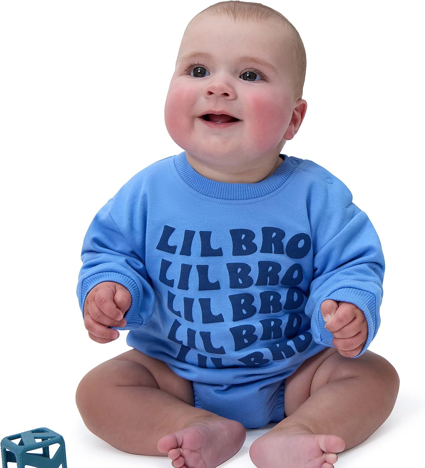 imageOnesies Brand Unisex Baby Sweatshirt Romper