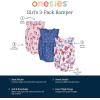 Onesies Brand baby-girls 3-pack Romper(Strawberries)