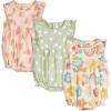 Onesies Brand baby-girls 3-pack Romper(Garden)