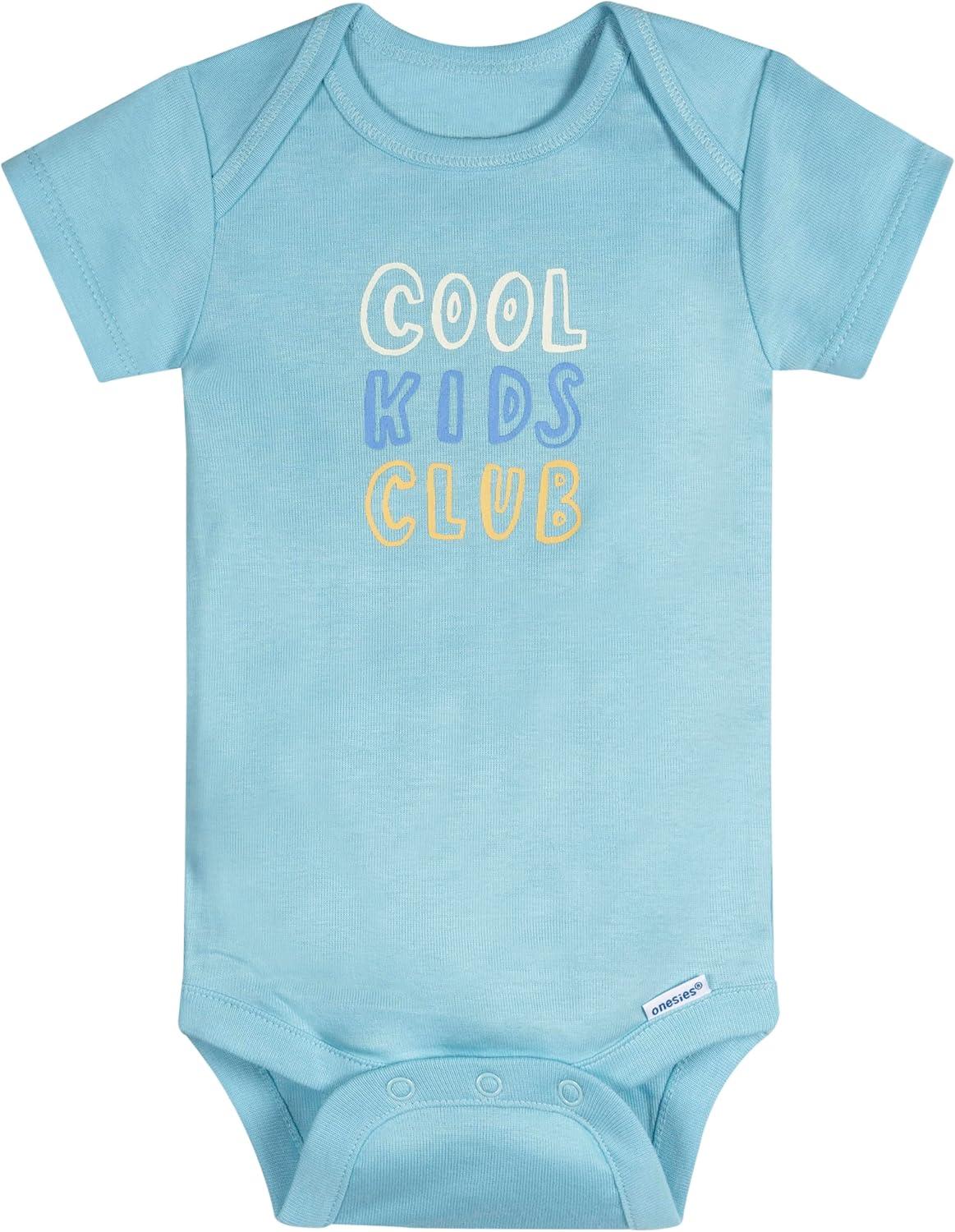 imageOnesies Brand Baby 8pack Short Sleeve Mix amp Match BodysuitsCool Kids