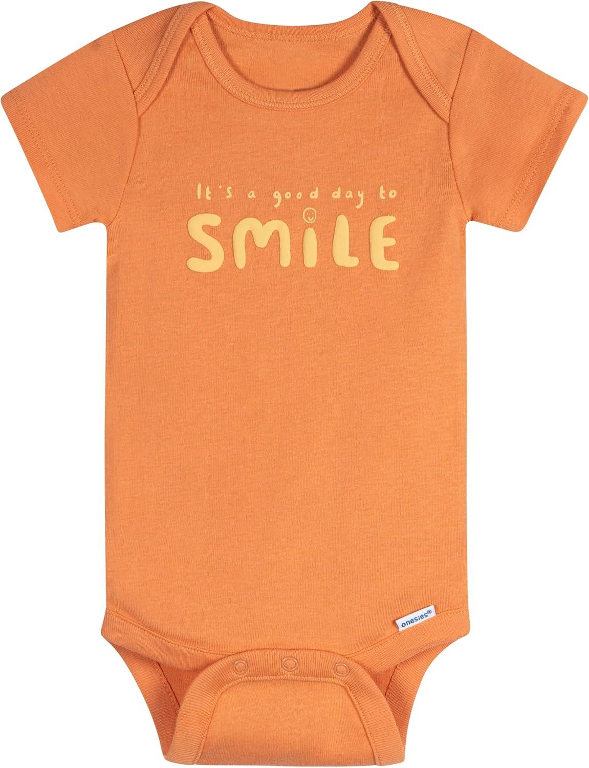 imageOnesies Brand Baby 8pack Short Sleeve Mix amp Match BodysuitsFun Fun Fun