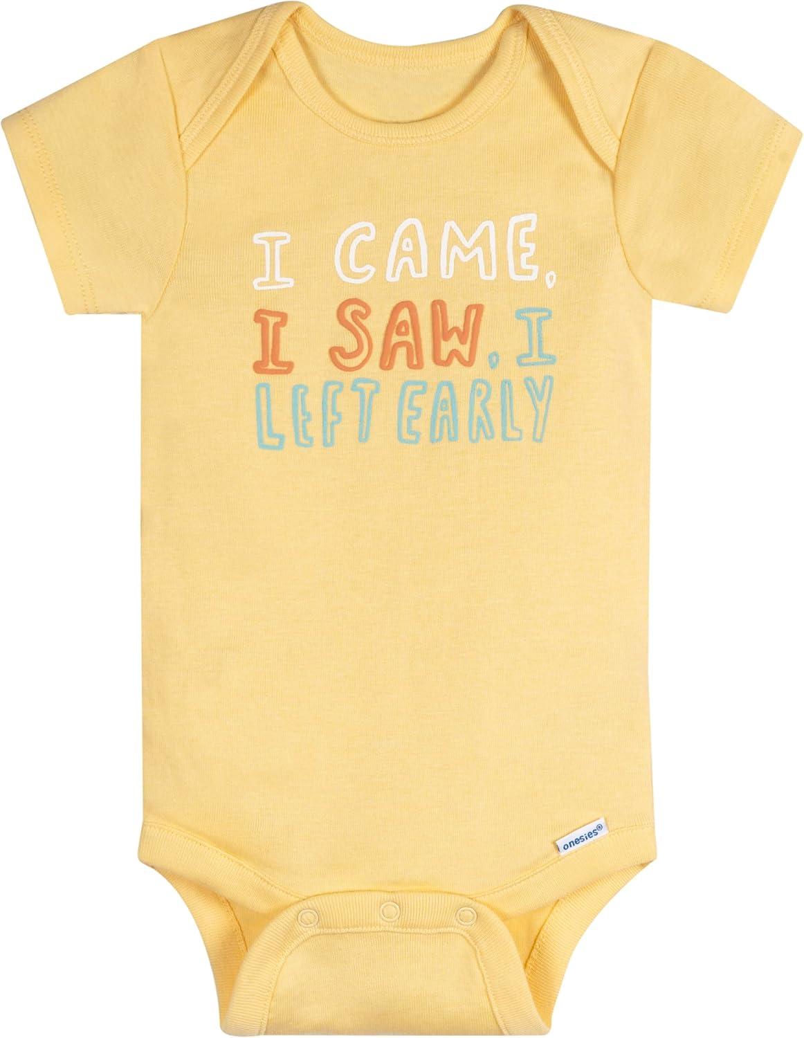 imageOnesies Brand Baby 8pack Short Sleeve Mix amp Match BodysuitsFun Fun Fun
