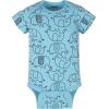 Onesies Brand Baby 8-pack Short Sleeve Mix & Match Bodysuits(White Elephant)